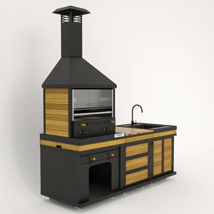 Anka Cool Chef Barbekü 40*60*202