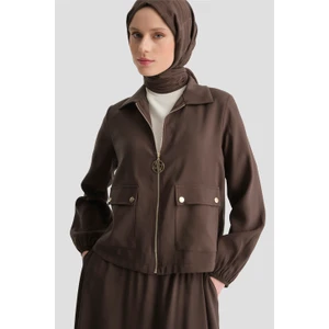 Basic Ceketli Takım Kahve