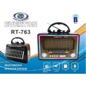 RT-763  Bluetooth Usb-Micro Sd Nostaljik Radyo