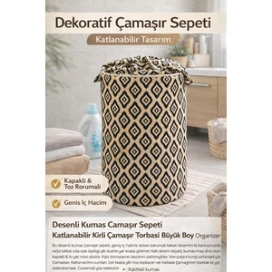 Ultra Lüx Çamaşır Sepeti