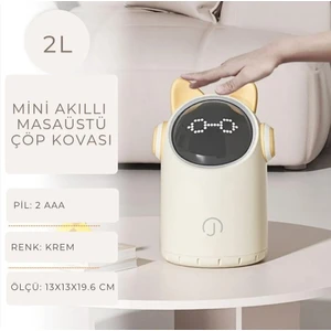 Akıllı Çöp Kovası Mini (Kedicik) Elpheco