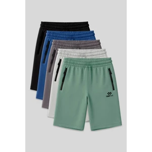 Tommy Life Standart Fit  Basic 5li Paket Erkek Şort - 81136