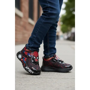 Spıderman 838 Erkek Çocuk Işıklı Sneaker