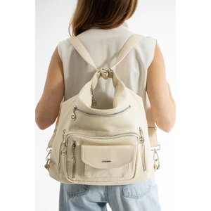 Lizbon Deri Kadın Omuz/sırt Çantası