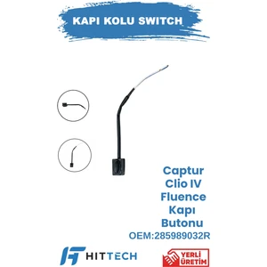 Renault Captur, Clio 4, Fluence Dış Kapı Kolu Butonu (Switch)