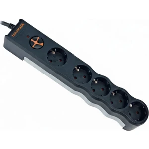 Tunçmatik TSK6136 Powersurge 5 Siyah Priz Akım Koruma Prizi