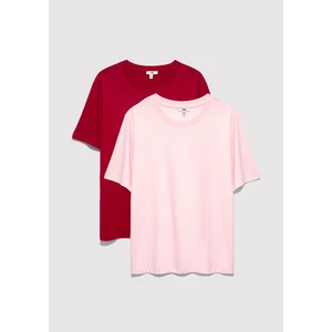 2li Kadın Basic Tişört 1611366-70431