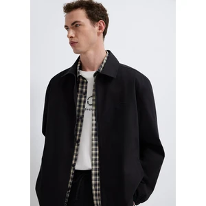 Fermuarlı Siyah Gömlek 0211883-900