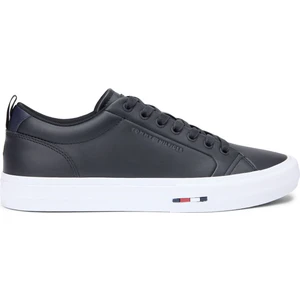 Tommy Hilfiger Siyah Erkek Sneaker Harlem Street Lth
