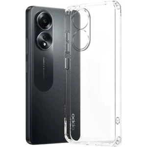 Oppo A18 Kamera Korumalı Süper Silikon Kılıf