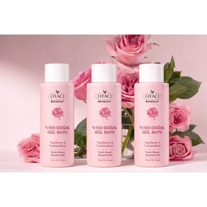 Doğal Gül Suyu 3'lü 150 ml