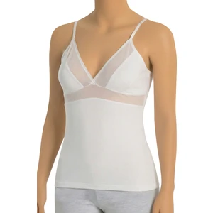 Kadın Atlet Tüllü Ip Askılı (%96 Pamuk - %4 Elastan)