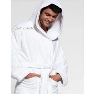 Pırıltı Collection Microcotton Kapüşonlu Bornoz