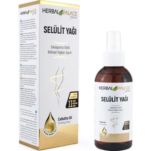 Herbal Palace Selülit Yağı 150 ml Bitkisel Yağ Özelliği ile Cilt Görünümünü Düzeltir