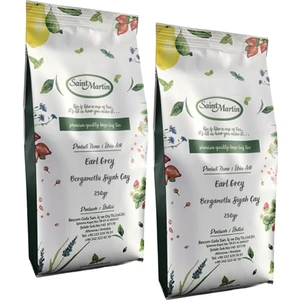 Saint Martin Bergamot Aromalı Siyah Çay 250 gr x 2'li