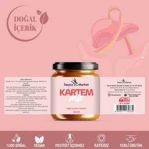 İlaçsız Market Kartem Macunu / 200 gr.