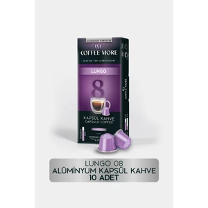 Coffee More 8 Lungo Kapsül Kahve 10 Kapsül