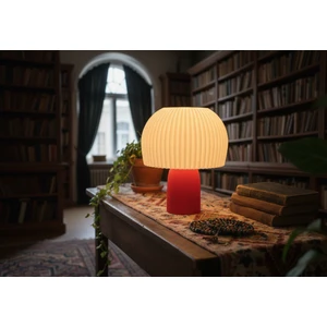 Dome Mantar Dekoratif Abajur