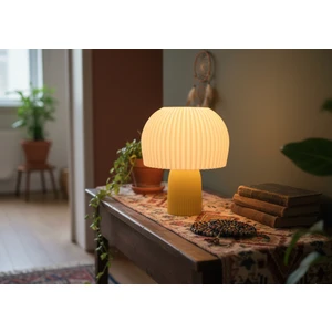 Dome Mantar Dekoratif Abajur