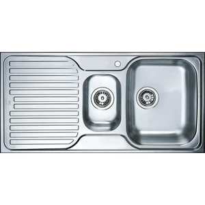 Princess 60 Sol Paslanmaz Çelik Mutfak Eviyesi 0.80 mm (Kalın)