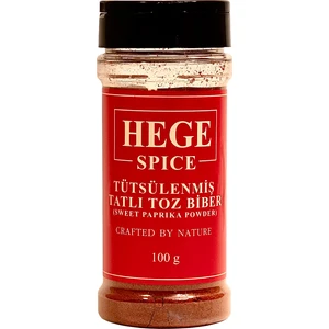 Hege Spice Tütsülenmiş Tatlı Toz Biber 100 gr