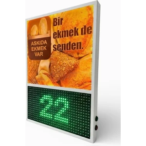 Askıda Ekmek LED Sayıcı Işıklı
