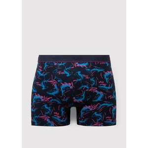 Baskılı Lacivert Boxer 0912229-32184