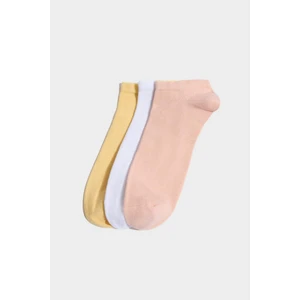 Kadın Dikişsiz 3lü Bambu Patik ÇORAP E2098AXNS