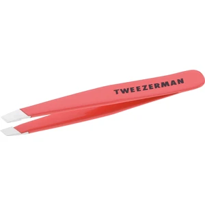 TWEEZERMAN Mini Slant Tweezer Geranium - Mercan Cımbız