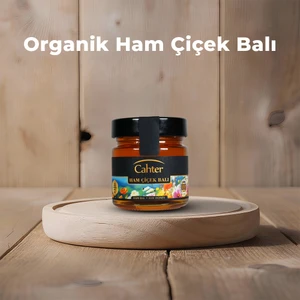 Organik Süzme Ham Çiçek Balı 300 gr