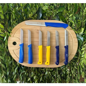 Pro Tanışma Bıçak Seti 7’li (sarı/lacivert )
