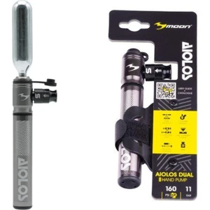 Moon Aiolos Dual Co2 Adaptörlü 160PSI Bisiklet Pompası