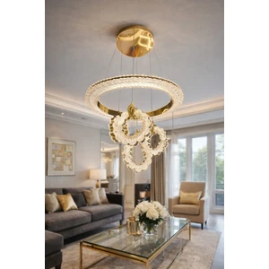 Sarkıt LED 4 Lü Modern Avize