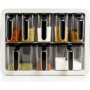 Alaca Tapix Baharatlık Kristal 9'lu