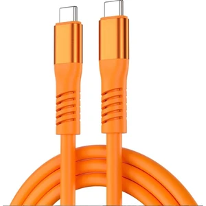 LEVELS MF-DK95S Type-C to Type-Tether Kablo 5 Metre Sıvı Silikon USB 3.2 5 Gbps