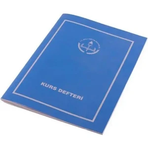 Kurs Defteri 21X28 24 Yaprak