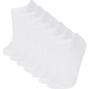 Kadın 7'li Pamuklu Patik Çorap E9985AXNS