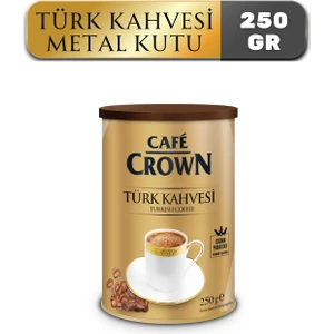 Cafe Crown 250 gr Teneke Türk Kahvesi
