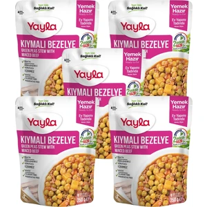 Yemek Hazır Kıymalı Bezelye 250 gr X5