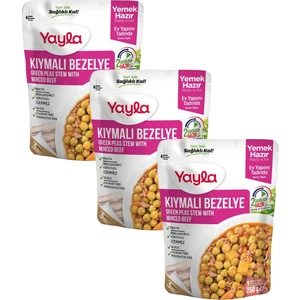 Yemek Hazır Kıymalı Bezelye 250 gr X3