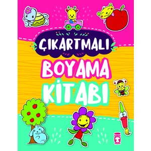 Timaş Çocuk ÇIKARTMALI BOYAMA KİTABI