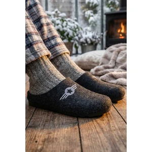 Kışlık Rahat Taban Ev Bahçe Erkek Terlik