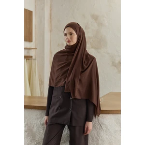 Soft Line Pamuk Şal Acı Kahve
