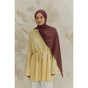 Soft Line Pamuk Şal Mürdüm