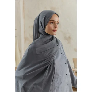 Soft Line Pamuk Şal Antrasit