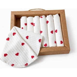 7'li %100 Pamuklu Bebek Ağız Mendili