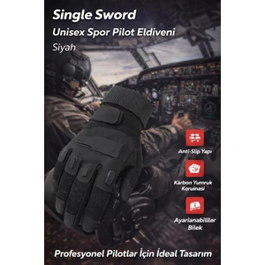 Single Sword Blackhawk Unisex Taktik & Pilot Eldiven