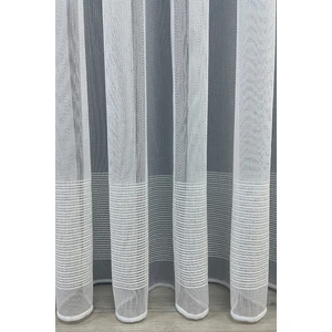 Roma Şeritli 1'e 2 Seyrek Pileli Tül Perde Gold