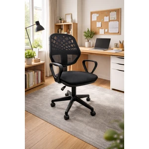 Argedemo Eko Çalışma Sandalyesi Tekerlekli,dönerli Yükseklik Ayarlı