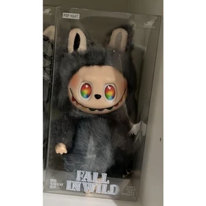 Gri Antrasit Labubu Peluş Oyuncak